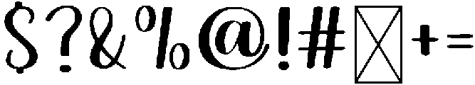 Photography Regular otf (400) Font OTHER CHARS
