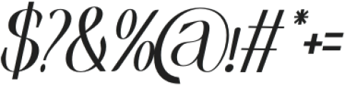 Phoveus-BoldItalic otf (700) Font OTHER CHARS