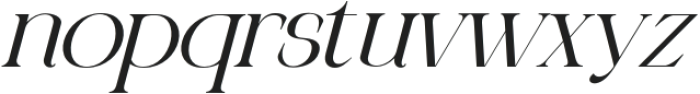 Phoveus-Italic otf (400) Font LOWERCASE