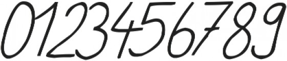 phitradesign Handwritten Italic ttf (400) Font OTHER CHARS