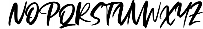 Pharllos - Handwritten Script Font Font UPPERCASE