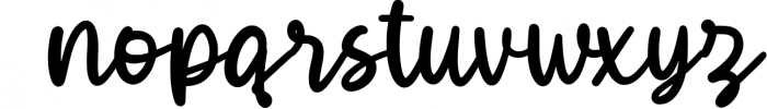 Pheonies-Handwritten Font Font LOWERCASE