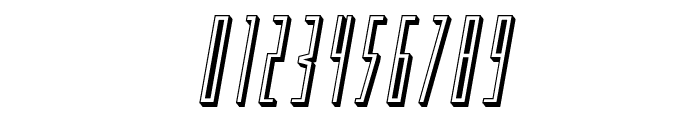 Phantacon 3D Italic Font OTHER CHARS