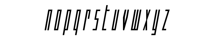 Phantacon Bold Italic Font LOWERCASE