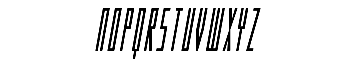 Phantacon Compact Bold Italic Font UPPERCASE