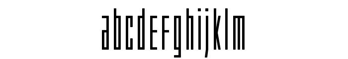 Phantacon Compact Bold Font LOWERCASE