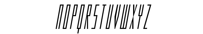 Phantacon Compact Italic Font UPPERCASE
