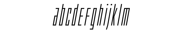 Phantacon Compact Italic Font LOWERCASE