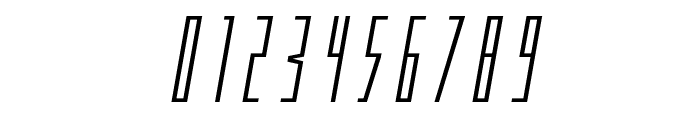 Phantacon Expanded Italic Font OTHER CHARS