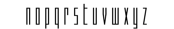 Phantacon Expanded Font LOWERCASE
