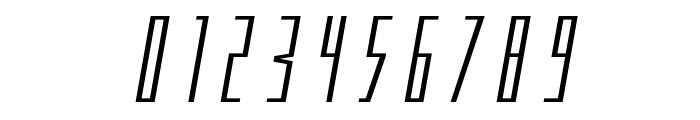 Phantacon Extra-Expanded Italic Font OTHER CHARS