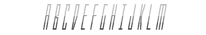 Phantacon Gradient Italic Font UPPERCASE