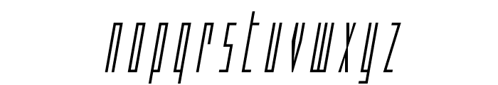 Phantacon Italic Font LOWERCASE
