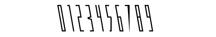 Phantacon Leftalic Font OTHER CHARS