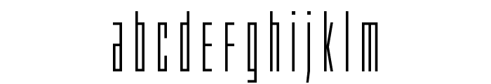 Phantacon Regular Font LOWERCASE