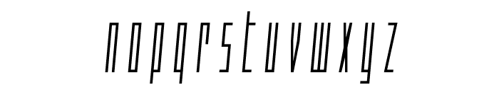 Phantacon Semi-Italic Font LOWERCASE