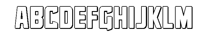 Phantom Storm 3D FONT
