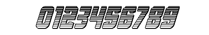 Phantom Storm Chrome Italic Font OTHER CHARS