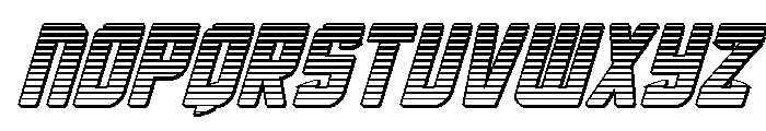 Phantom Storm Chrome Italic Font UPPERCASE