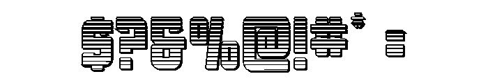 Phantom Storm Chrome Font OTHER CHARS