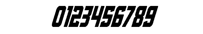 Phantom Storm Condensed Italic Font OTHER CHARS