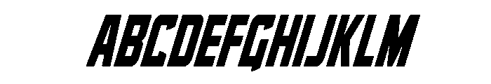 Phantom Storm Condensed Italic FONT