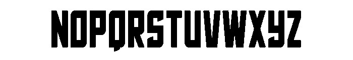 Phantom Storm Condensed Font LOWERCASE