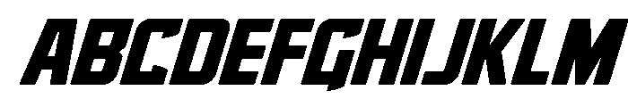 Phantom Storm Expanded Italic FONT