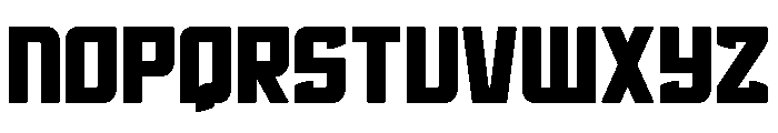 Phantom Storm Expanded Font UPPERCASE