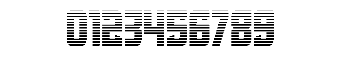 Phantom Storm Gradient Font OTHER CHARS