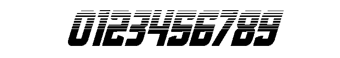 Phantom Storm Halftone Italic Font OTHER CHARS