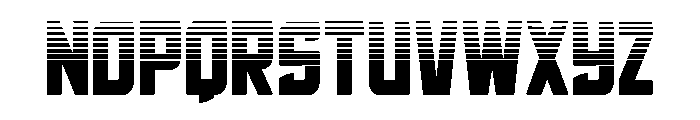 Phantom Storm Halftone Font LOWERCASE