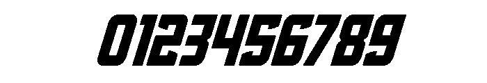 Phantom Storm Italic Font OTHER CHARS