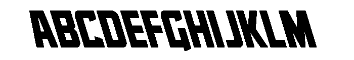 Phantom Storm Leftalic FONT