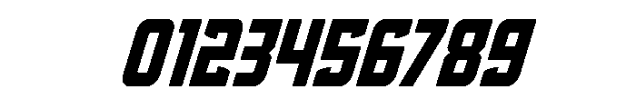 Phantom Storm Spaced Italic Font OTHER CHARS
