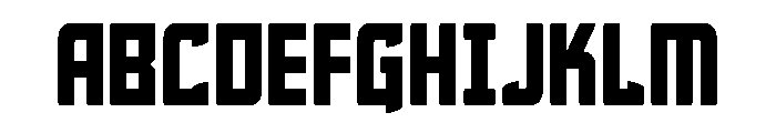 Phantom Storm Spaced Font UPPERCASE
