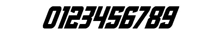 Phantom Storm Super-Italic Font OTHER CHARS