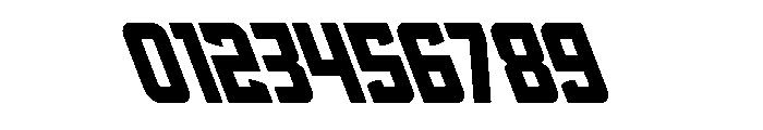 Phantom Storm Super-Leftalic Font OTHER CHARS