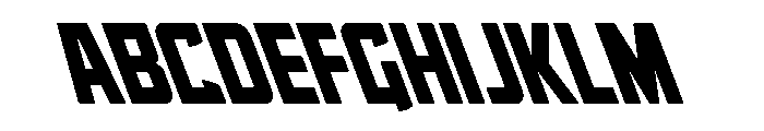 Phantom Storm Super-Leftalic FONT
