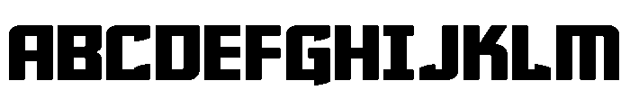 Phantom Storm Wide Font UPPERCASE