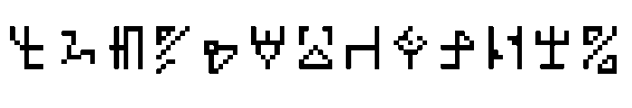 Phase1 Font UPPERCASE