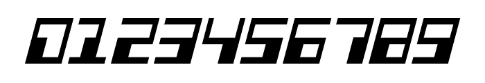 Phaser Bank Condensed Italic Font OTHER CHARS