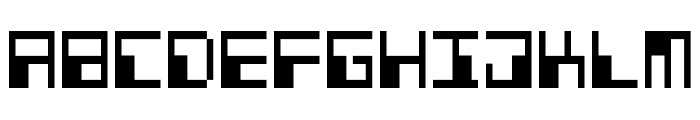 Phaser Bank Condensed Font LOWERCASE