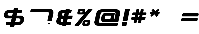 PhatBoy Slim Bold Italic Font OTHER CHARS