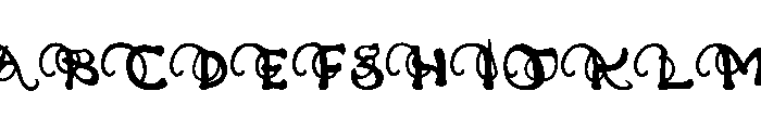 Phexometa Regular Font UPPERCASE