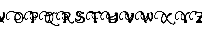 Phexometa Regular Font UPPERCASE