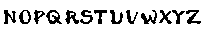 Phexometa Regular Font LOWERCASE