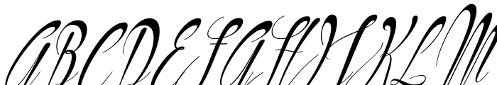 Philoshopy-Italic Font UPPERCASE