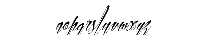 Philoshopy-Italic Font LOWERCASE