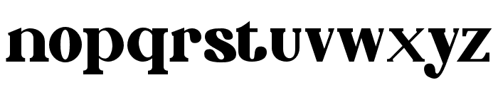 PhinisiSerif-ExtraBold Font LOWERCASE